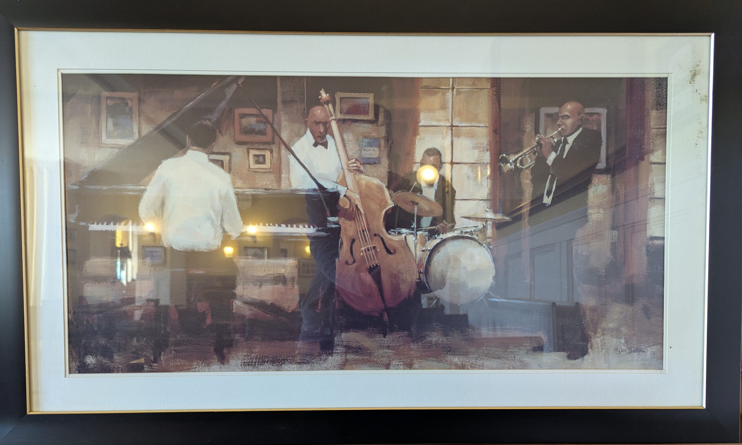 Framed Print -  Classic Blues Band